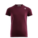 Aclima Youths LightWool T-shirt (Röd (ZINFANDEL) 150 cm)