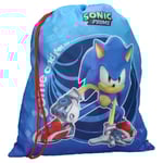 Gymnastikpåse 44x36cm Gympapåse Gymbag - Sonic