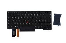 Lenovo ThinkPad P43s Keyboard Belgian Black Backlit 01YP526