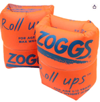 New Boxed ZOGGS Roll Ups Stage 2 Armbands Learn to Swim Inflatable Age 6-12 Yrs