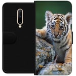 OnePlus 7 Pro Sort Lommebokdeksel Tiger