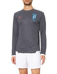 PUMA Men's Neymar JR Futebol LS Jersey Shirt, Ebony, size: L
