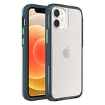 LifeProof pour Apple iPhone 12 mini, Coque fine et transparente antichoc, Série SEE, Oh Buoy - Transparent/Bleu