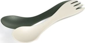 Light My Fire Spork Little 2-Pack Sagegreen/cream, OneSize