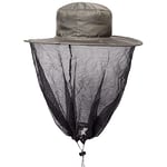 Lifesystems Unisex Midge/Mosquito Head Net Hat GB, Black