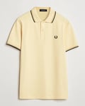 Fred Perry Twin Tipped Polo Shirt Yellow