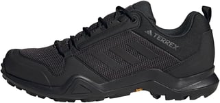 adidas Men's Terrex AX3 Gore-TEX Hiking Shoes Sneaker, Core Black/Carbon 10.5 UK