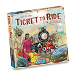 Ticket To Ride: India & Switzerland (Expansion) (SE/FI/NO/DK/EN)