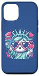 Coque pour iPhone 13 Pro Statue of Liberty Cute NYC New York City Manhattan 4th July