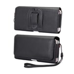 Dual Layer Smartphone Holster Belt Clip Pouch Case for iPhone 12 Pro Max / Galaxy Note20 / S21+ / S20+ / S20 Ultra / A71 / A12 / A21s / OnePlus 8 Pro / Moto G8 / Xiaomi Redmi Note 9