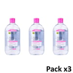 Garnier Micellar Cleansing Water For Sensitive Skin Face 700ml Pack of 3