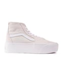 Vans Womens Sk8-hi Stacked Trainers - Taupe - Size UK 7