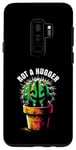 Coque pour Galaxy S9+ Not A Hugger - Cactus drôle - Succulent dicton Hug Hater