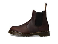 Dr. Martens Men's 2976 Chelsea Boot, Chestnut Brown Waxed Full Grain Leather, 6 UK