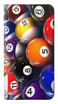 Innovedesire Billiard Pool Ball Etui Flip Housse Cuir pour Motorola Moto X4