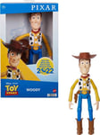 Mattel Disney Pixar Toy Story - Grande Figurine Articulée Woody - 13 Points d'Articulation - Manipulation Facile - À Collectionner - 30 cm - Cadeau dès 3 ans, HFY26