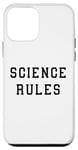 iPhone 12 mini Science Rules Funny Science-Tech Statement Case