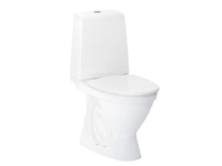 Laufen DIY Roca Vic N toalett - dolt s-lås och heltäckande cisternlock, 3/4,5 ltr spolning,
