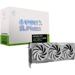 MSI Carte graphique NVIDIA GeForce RTX 4080 SUPER 16G GAMING X SLIM WHITE