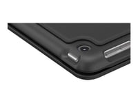 Logitech Slim Folio - Clavier et étui - Bluetooth - QWERTZ - Allemand - graphite - pour Apple 10.2-inch iPad (7ème génération, 8ème génération, 9ème génération)