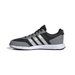 adidas Femme Run50s Basket, Noyau Noir Argent métallisé Gris Trois, 37 1/3 EU