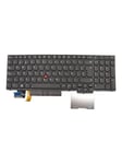 Lenovo - notebook replacement keyboard - with Trackpoint UltraNav - Spanish - black - Bærbar tastatur - til udskiftning - Spansk - Sort