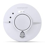 FireAngel Pro Connected Smart Smoke Alarm, Mains Powered with Wireless Interlink and 10 Year Life Back-Up Battery, FP1640W2-R , White