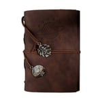 Journal Notebook, Dagbok Skissbok Gåvor, Kraftpapper inuti