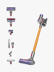 Dyson V8 Absolute Cordless Vacuum Cleaner, Silver/Yellow