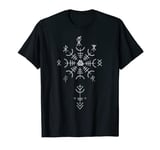 Valhalla Valknut Norse Retro Classic Viking Valknut Vintage T-Shirt