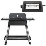 Force gasolgrill + rotisserie graphite