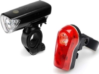Falcon Eye Bicycle lamp set, Falcon Eye DUO, 50/8lm, battery (3x AAA/2x AAA), set (batteries, 2x holder), blister