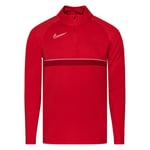 Nike Treningsgenser Academy 21 Drill Top - Rød/Hvit Treningsoverdel unisex