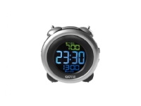 GOTIE GBE-300S alarm clock Digital alarm clock Black, Silver