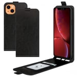 Flipfodral i PU-läder för iPhone 13 Pro Max, Svart