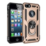 Apple iPhone 7/8/SE(2nd Gen) Military Armour Case Rose Gold