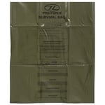 LARGE MILITARY SURVIVAL BIVI BAG SHELTER 180x90cm OLIVE EMERGENCY ARMY BIWY SOS