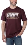 Carhartt Carhartt Heavyweight Graphic T-Shirt S/S Port XL, Port