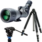 Vanguard Endeavor HD82A + 20-60x + Slik Pro 700DX + Benro S4Pro