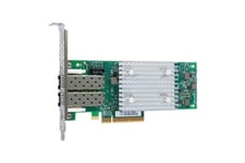 QLogic 16Gb FC Dual-Port HBA (Enhanced Gen 5) - vært bus adapter - PCIe 3.0 x8 - 16Gb Fibre Channel x 2