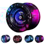 Professionell Yo-yo Tävling Aluminiumlegering Metall Yo-yo Spel Responsiv Yoyo Leksak Barn Present[GL] A