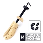 Skosträckare Justerbar Trä Professionell Widener Shoe Expander Unisex för män kvinnor M 39-41 Stl.