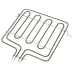 SPARES2GO Top Upper Dual Heater Heating Element for Beko Oven Cooker Grill (2800W)
