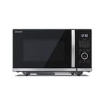 SHARP Microwave Oven 1000W Grill 900W 25L Flatbed Semi Digital YC-QG254AU-B