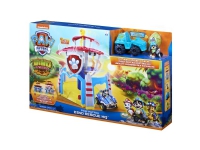 Spin Master Paw Patrol base with Dino Rescue elevator + Rex figure and vehicle