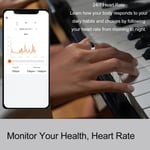Smart Health Ring BT Sleep And Fitness Ring Monitor Sleep Body Temperature