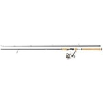 Abu Garcia Pro Max Lightweight Carbon Spinning Rod and Reel Combo, Freshwater and Saltwater Predator Fishing, Fishing Rod and Reel Combo, Spinning Combos, Pike/Perch/Zander, Black, 2.44m | 10-30g