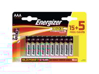 Energizer Max Aaa/E92 (15+5 Förpackningar)