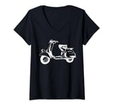 Womens Awesome Scooter for Men Women Boys Girls V-Neck T-Shirt