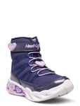 Girls Sweetheart Lights - Love To Shine Känga Stövel Purple Skechers